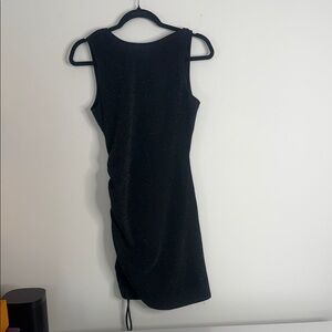 Chic Black Sleeveless Mini Dress